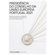 Portugal 2€ Presidência da União Europeia Bnc  2021